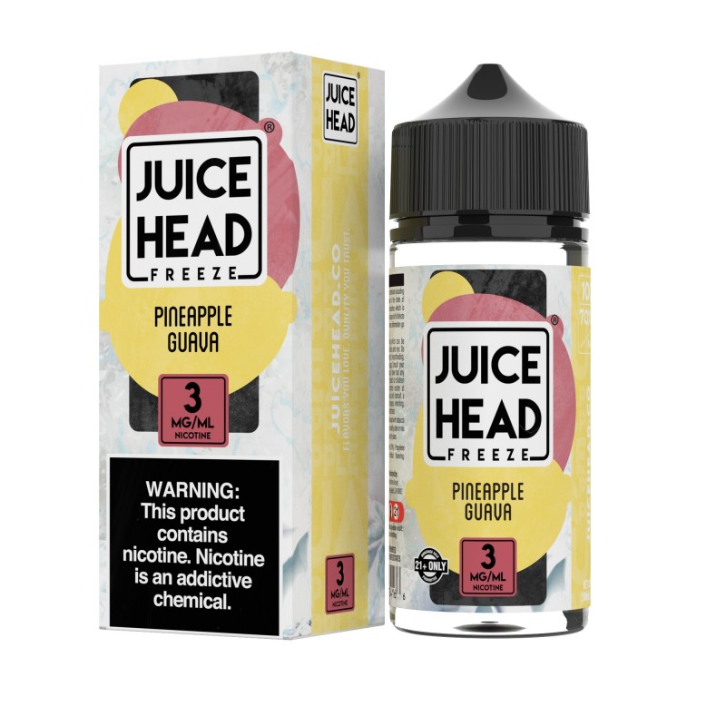 Juice Head Pineapple Guava FREEZE 100mL, juice head freeze